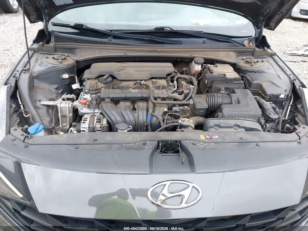 5NPLM4AG3NH070834 2022 HYUNDAI ELANTRA photo no. 10