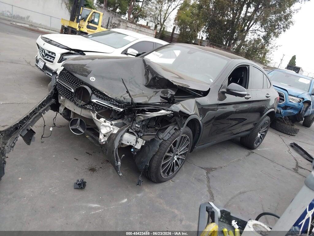 WDC0J4KB5KF587387 2019 MERCEDES-BENZ GLC 300 COUPE photo no. 2