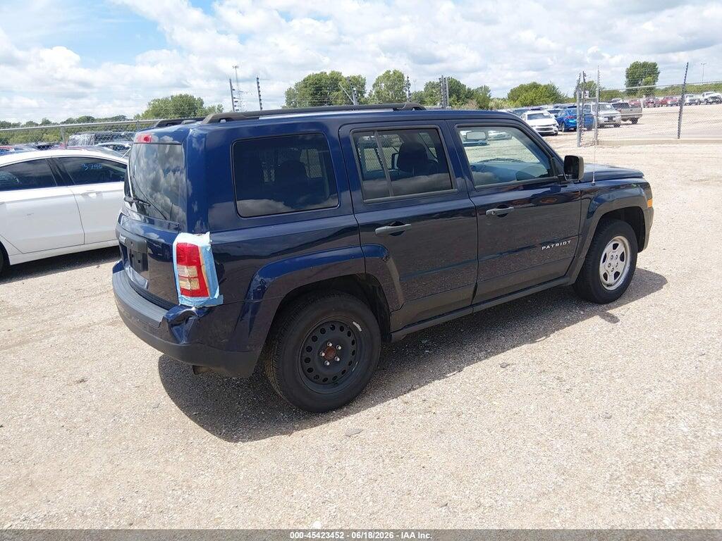 1C4NJPBB8HD162098 2017 JEEP PATRIOT photo no. 4
