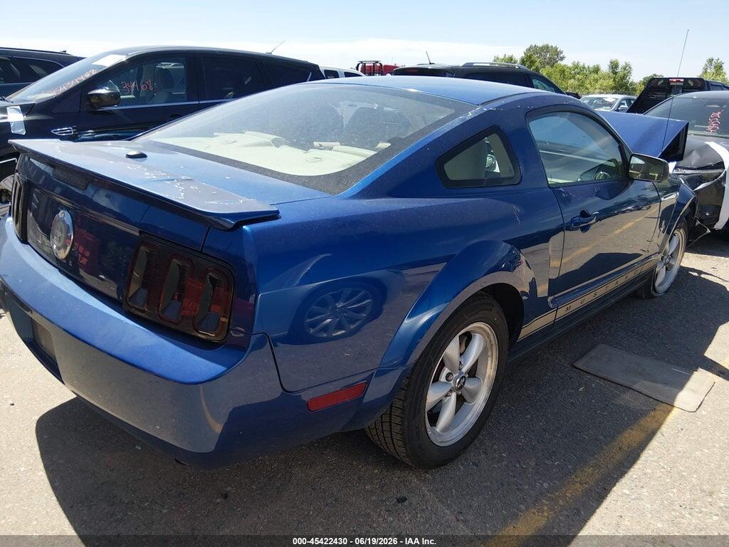 1ZVFT80N275255318 2007 FORD MUSTANG photo no. 4