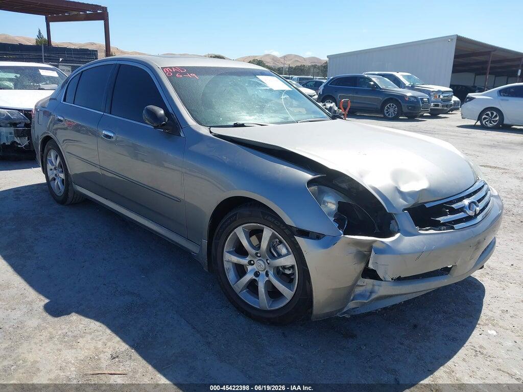 JNKCV51E76M504485 2006 INFINITI G35 photo no. 1