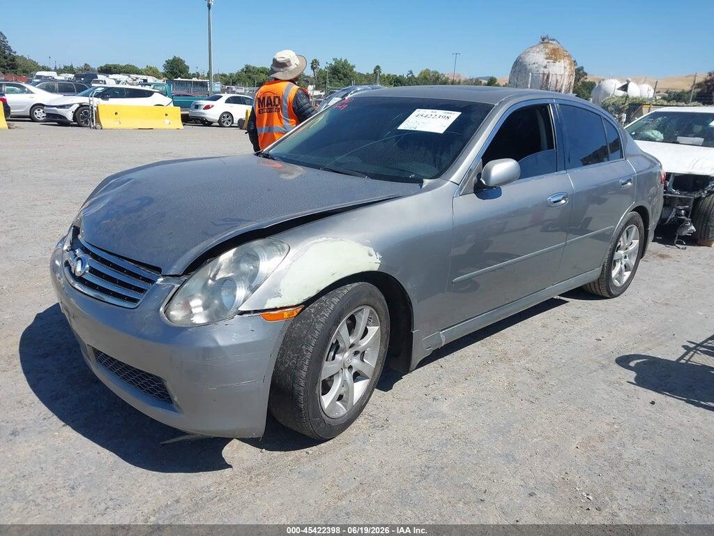 JNKCV51E76M504485 2006 INFINITI G35 photo no. 2