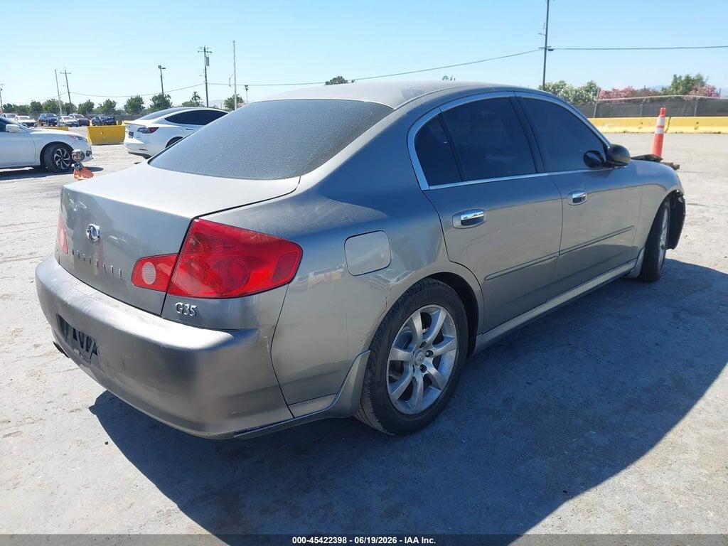 JNKCV51E76M504485 2006 INFINITI G35 photo no. 4