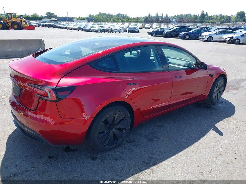 5YJ3E1EA7RF726300 2024 TESLA MODEL 3 photo no. 4