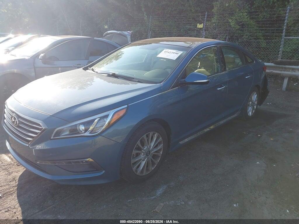 5NPE34AF8FH098956 2015 HYUNDAI SONATA photo no. 2