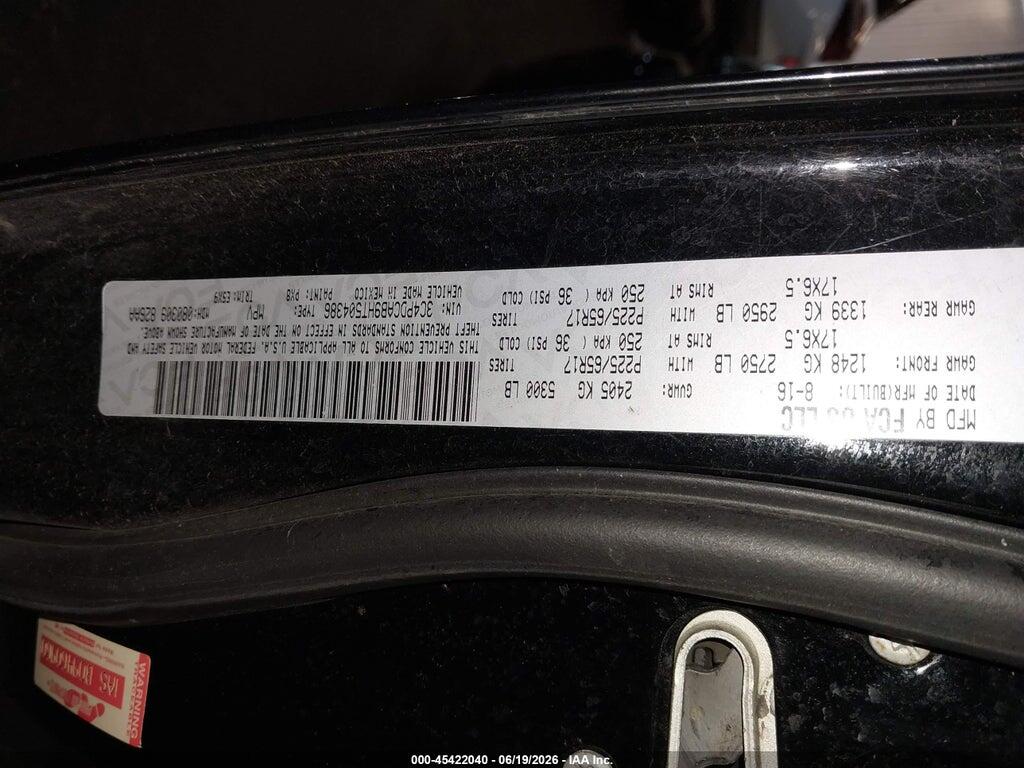 3C4PDCAB9HT504386 2017 DODGE JOURNEY photo no. 9