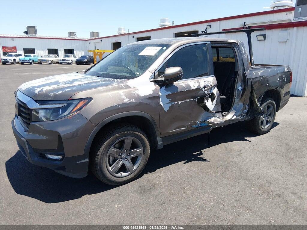 5FPYK3F54NB020740 2022 HONDA RIDGELINE photo no. 2