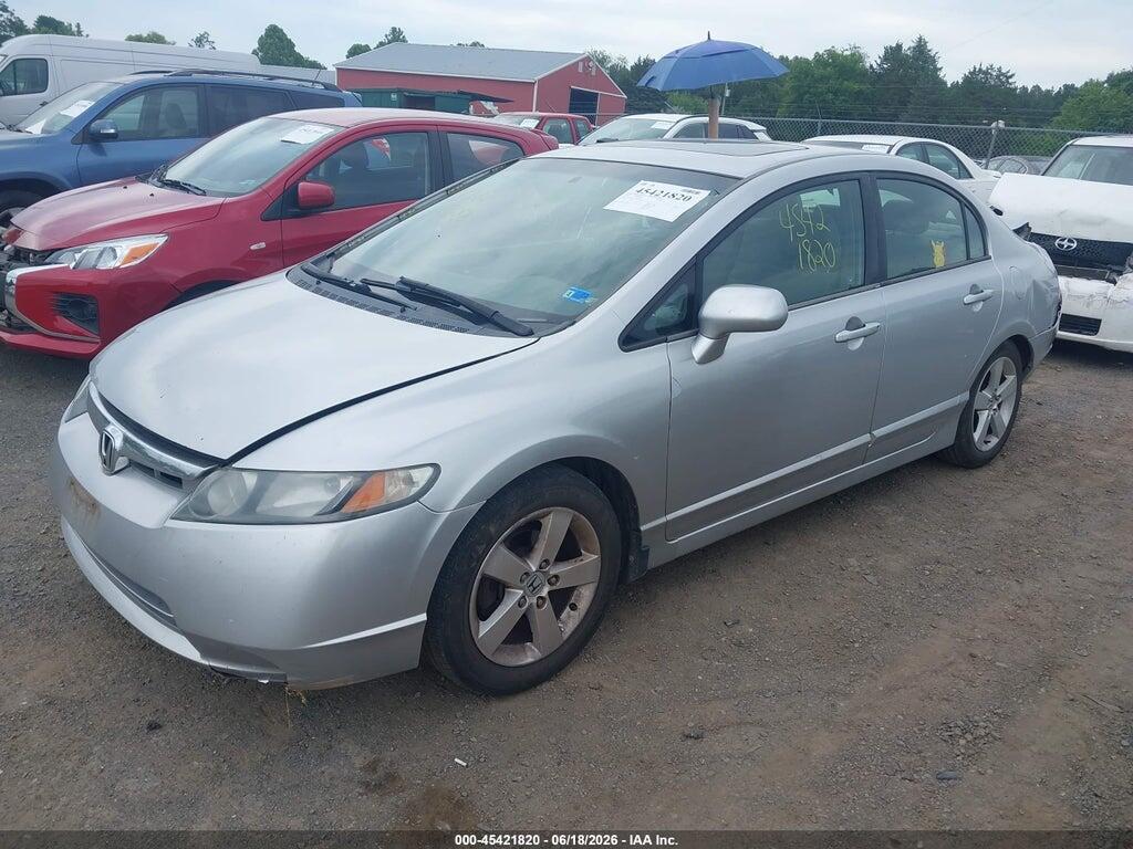 1HGFA16856L085551 2006 HONDA CIVIC photo no. 2