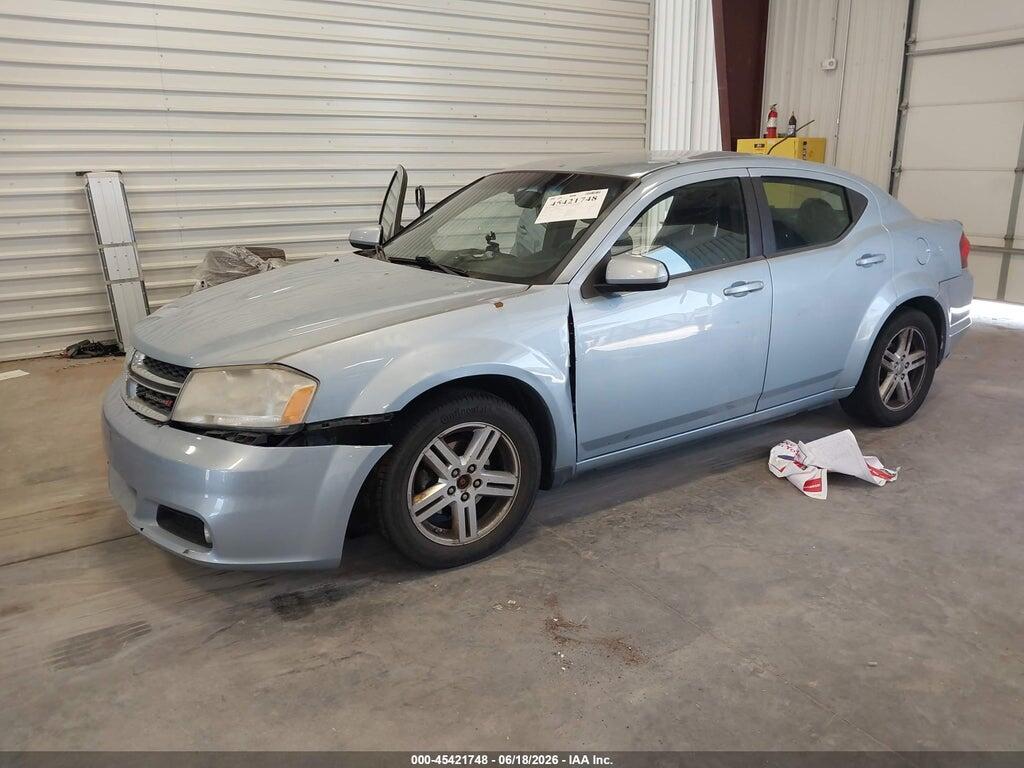1C3CDZCB0DN544224 2013 DODGE AVENGER photo no. 2