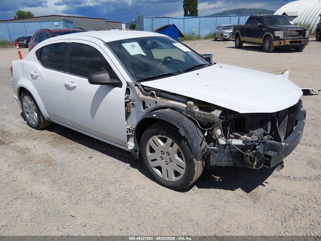 1C3CDZAB8DN530929 2013 DODGE AVENGER photo no. 1
