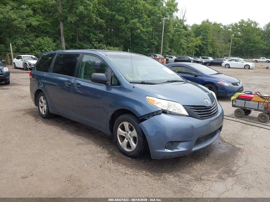 5TDZK3DC7DS392727 2013 TOYOTA SIENNA photo no. 1