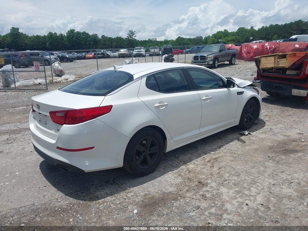 KNAGM4A73F5558956 2015 KIA OPTIMA photo no. 4