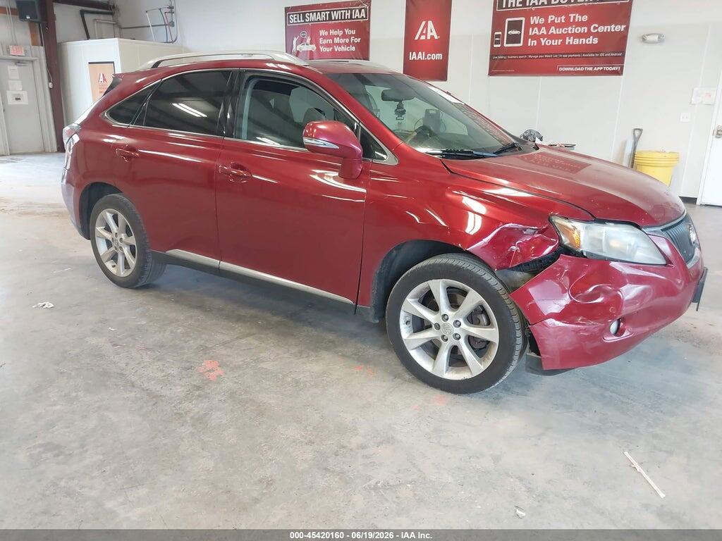 2T2ZK1BA4BC049347 2011 LEXUS RX 350 photo no. 1