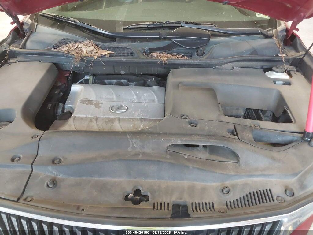 2T2ZK1BA4BC049347 2011 LEXUS RX 350 photo no. 10