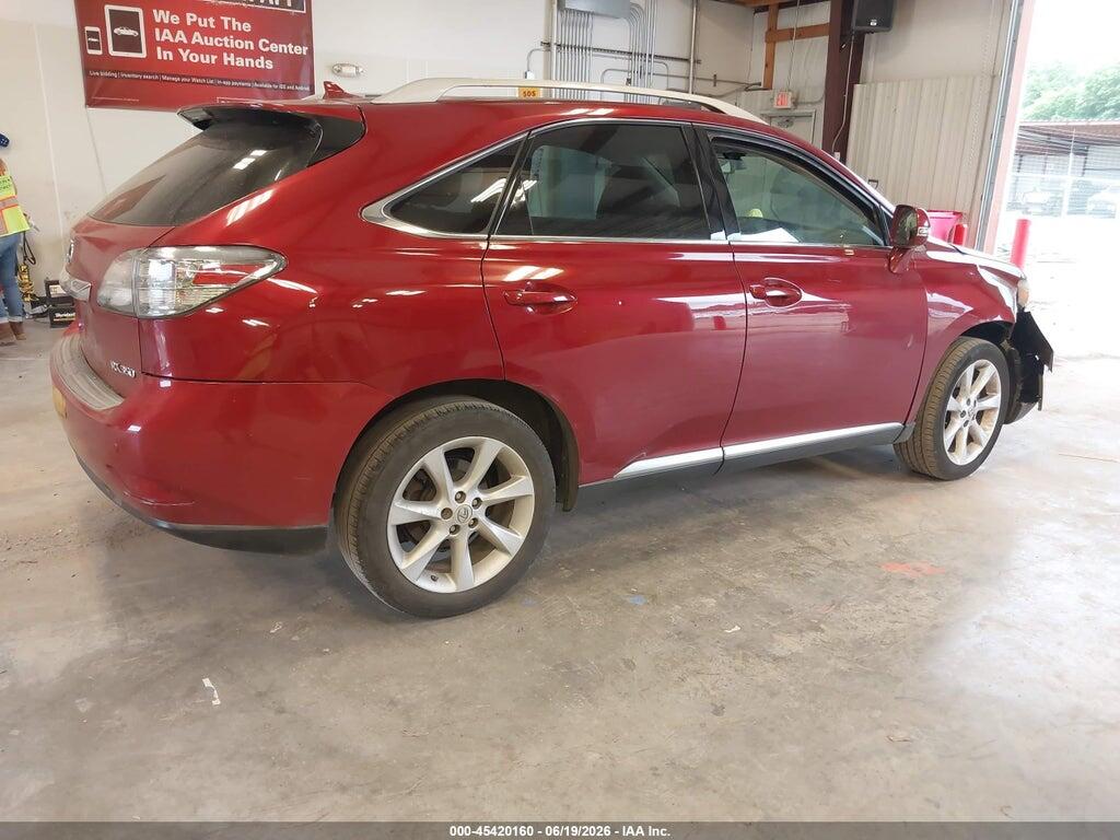 2T2ZK1BA4BC049347 2011 LEXUS RX 350 photo no. 4