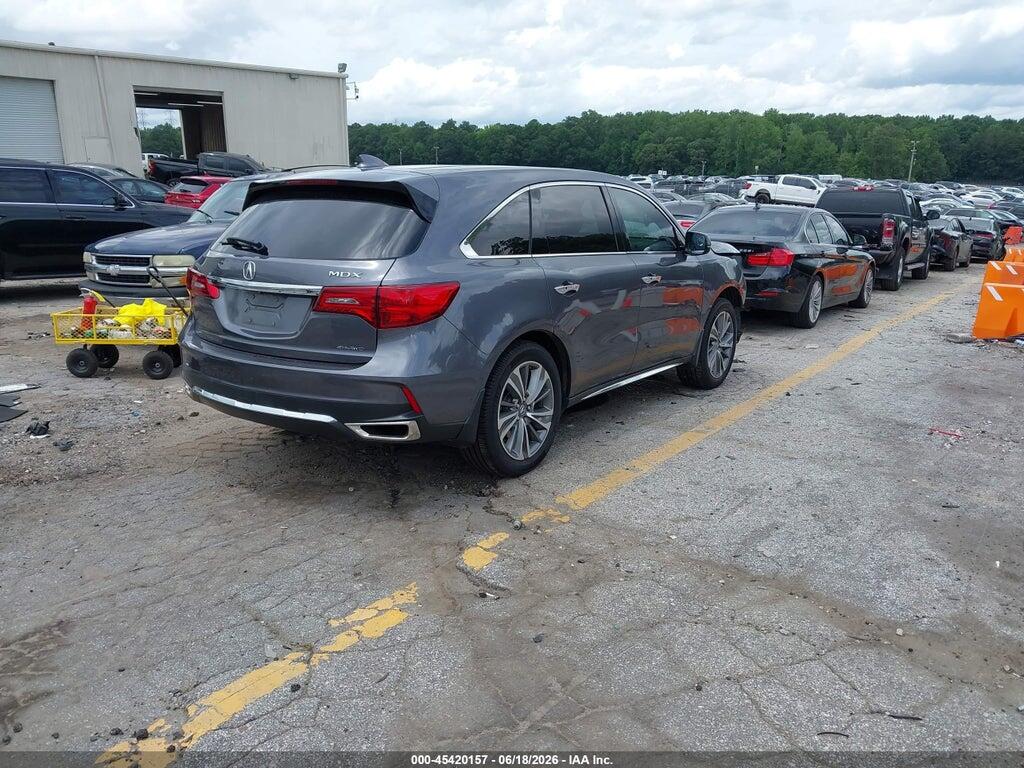 5FRYD4H57HB008445 2017 ACURA MDX photo no. 4