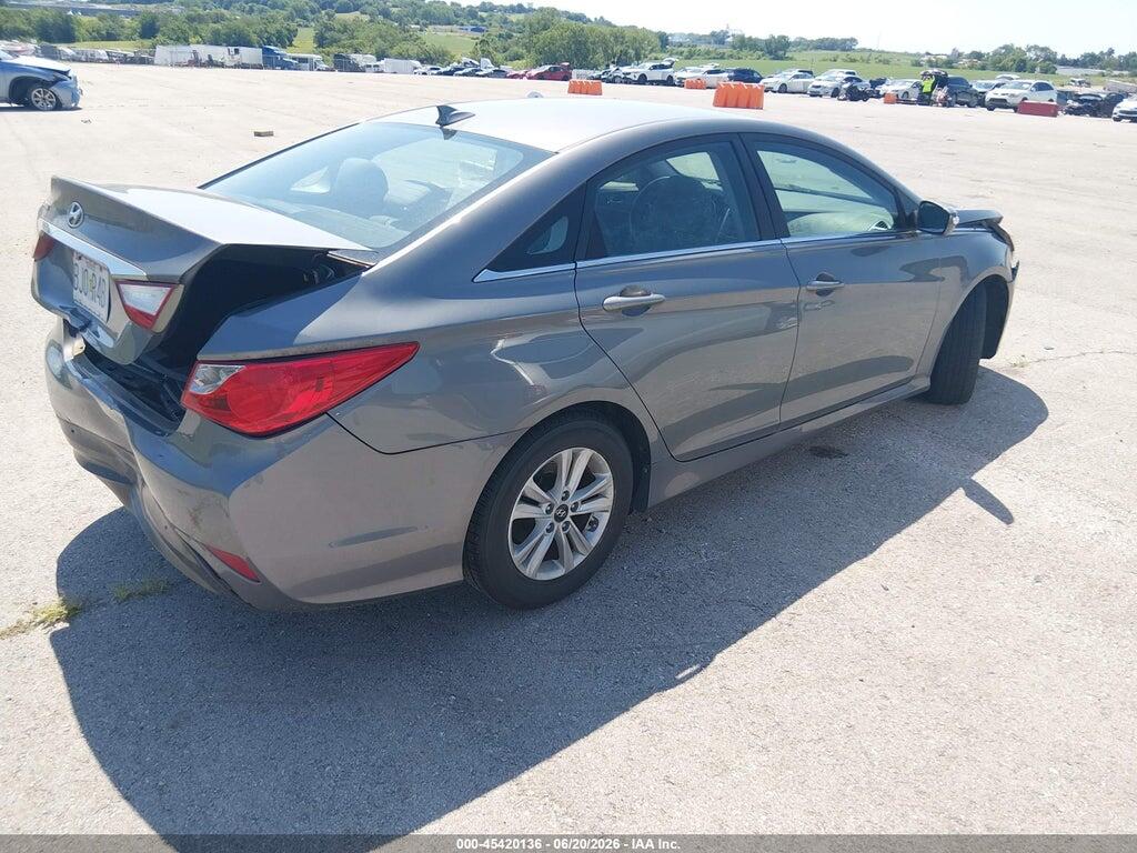 5NPEB4AC6EH881331 2014 HYUNDAI SONATA photo no. 4