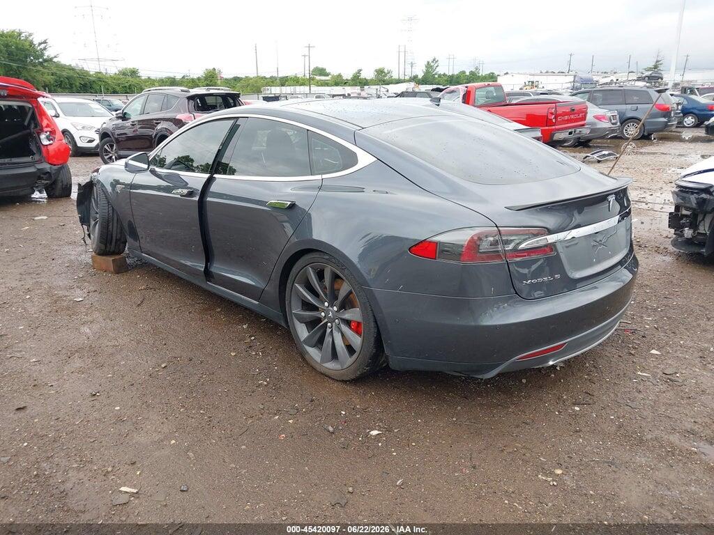 5YJSA1H22FFP79901 2015 TESLA MODEL S photo no. 3