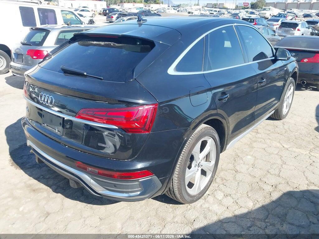 WA14AAFY4M2098536 2021 AUDI Q5 SPORTBACK photo no. 4