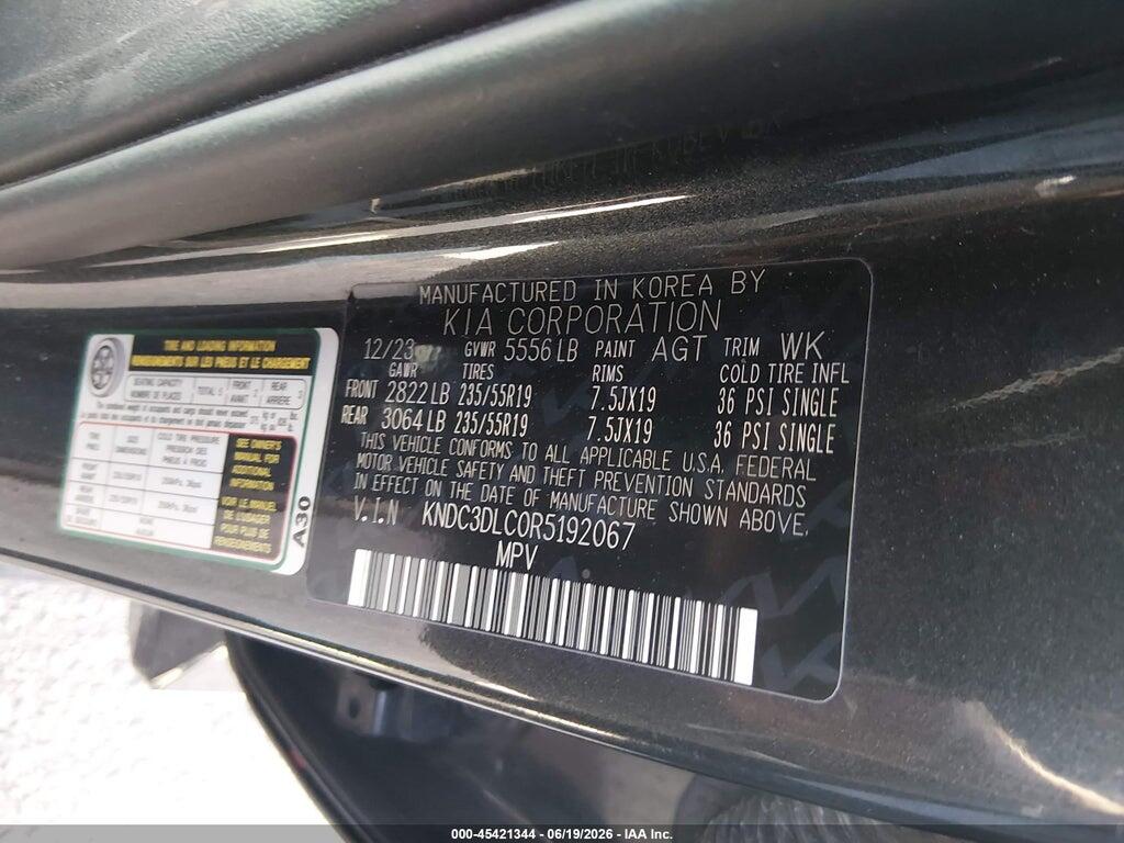 KNDC3DLC0R5192067 2024 KIA EV6 photo no. 9