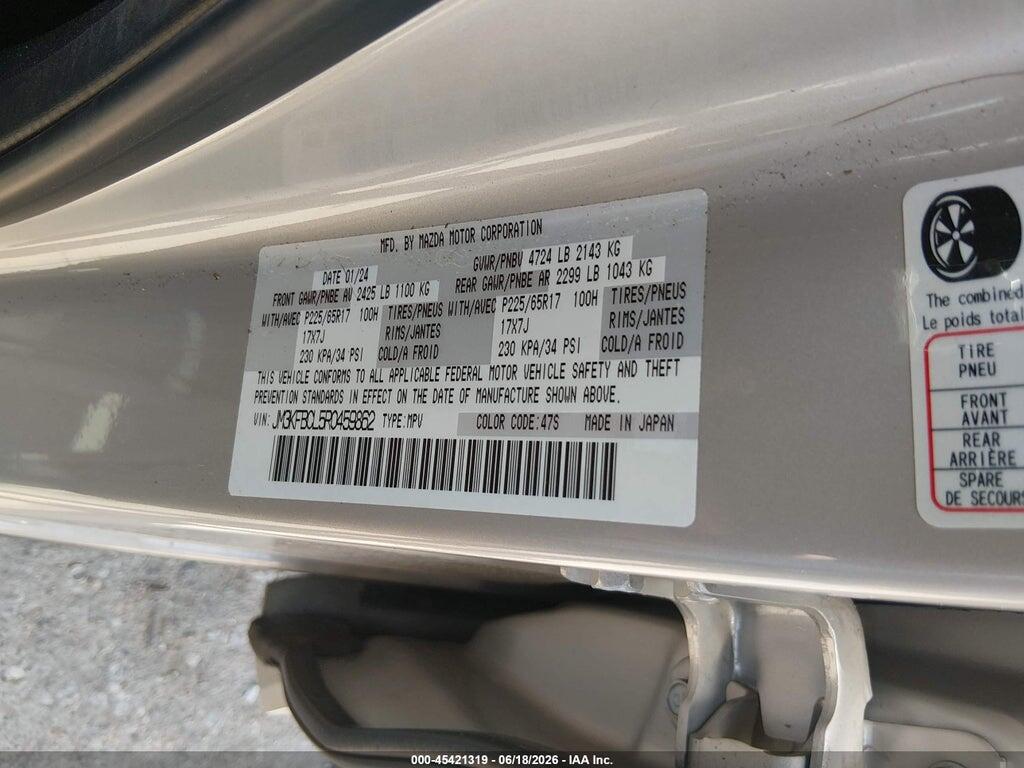 JM3KFBCL5R0459862 2024 MAZDA CX-5 photo no. 9