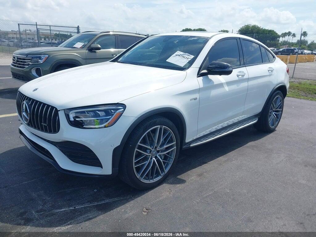 W1N0J6EB0MF949201 2021 MERCEDES-BENZ AMG GLC 43 COUPE photo no. 2