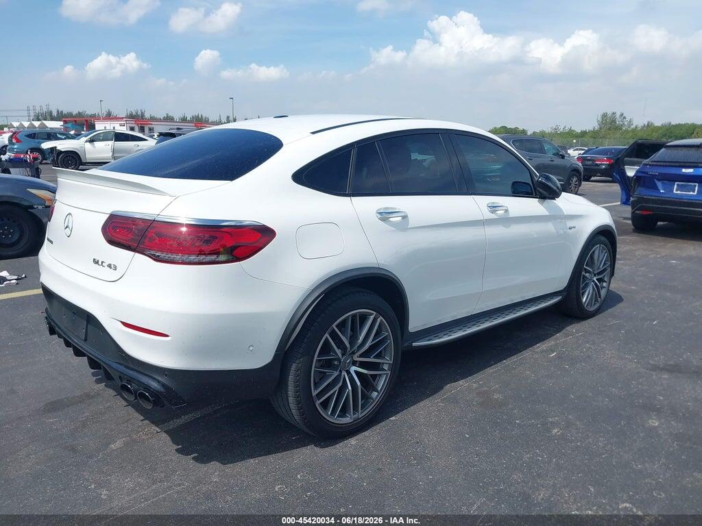 W1N0J6EB0MF949201 2021 MERCEDES-BENZ AMG GLC 43 COUPE photo no. 4