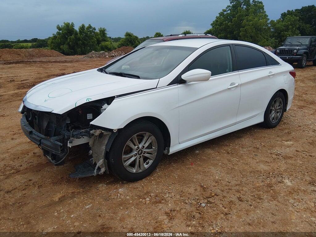 5NPEB4AC0EH878733 2014 HYUNDAI SONATA photo no. 2