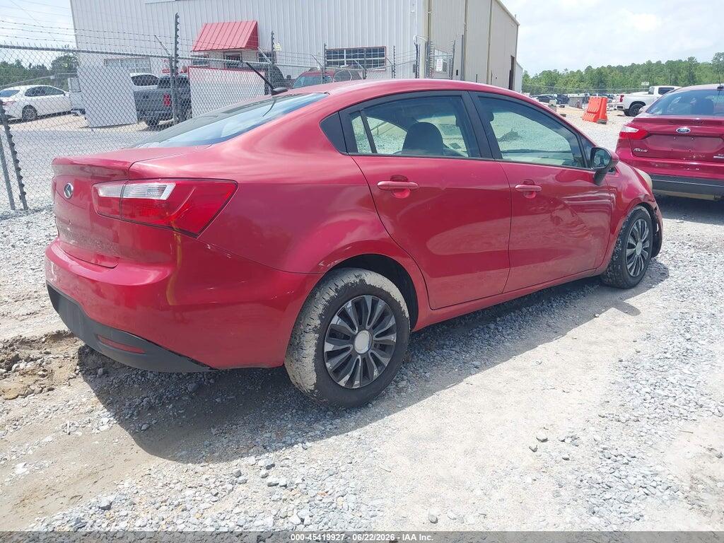 KNADN4A37D6303828 2013 KIA RIO photo no. 4
