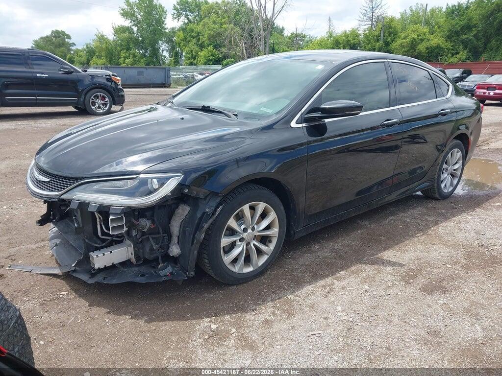 1C3CCCCG0FN520407 2015 CHRYSLER 200 photo no. 2