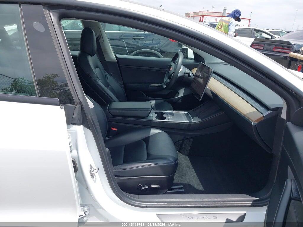 5YJ3E1EAXMF908257 2021 TESLA MODEL 3 photo no. 5