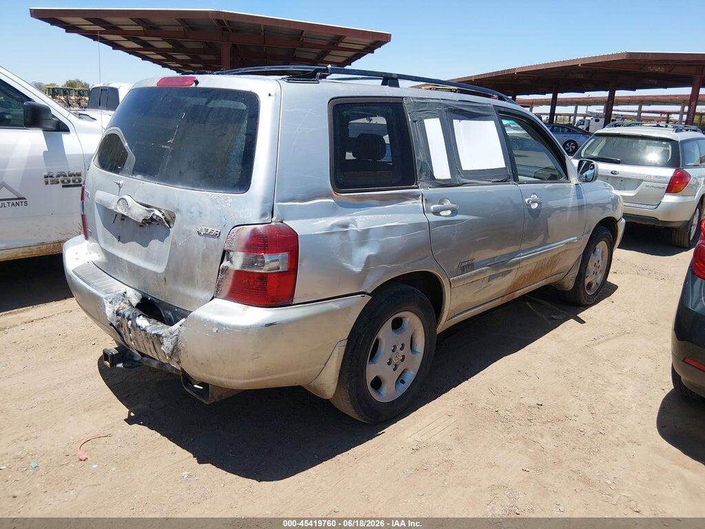JTEDP21A770147616 2007 TOYOTA HIGHLANDER photo no. 4