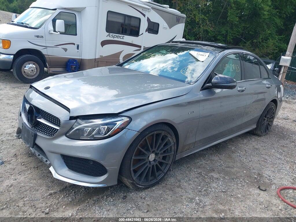 55SWF6EB5GU106864 2016 MERCEDES-BENZ C 450 AMG photo no. 2