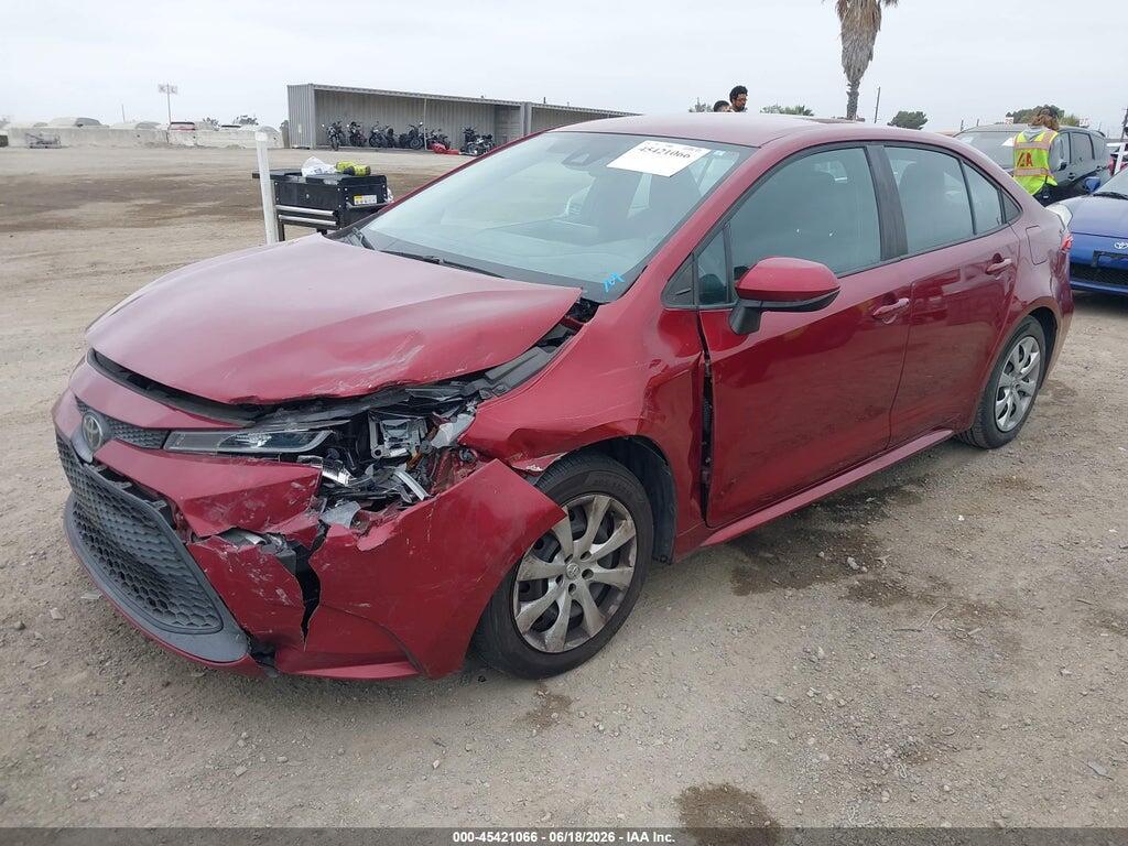 5YFEPMAE5NP309561 2022 TOYOTA COROLLA photo no. 2