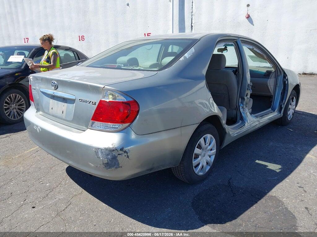 JTDBE30K153026920 2005 TOYOTA CAMRY photo no. 4