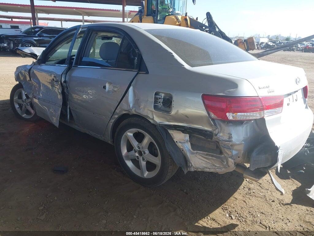 5NPEU46F57H217621 2007 HYUNDAI SONATA photo no. 3