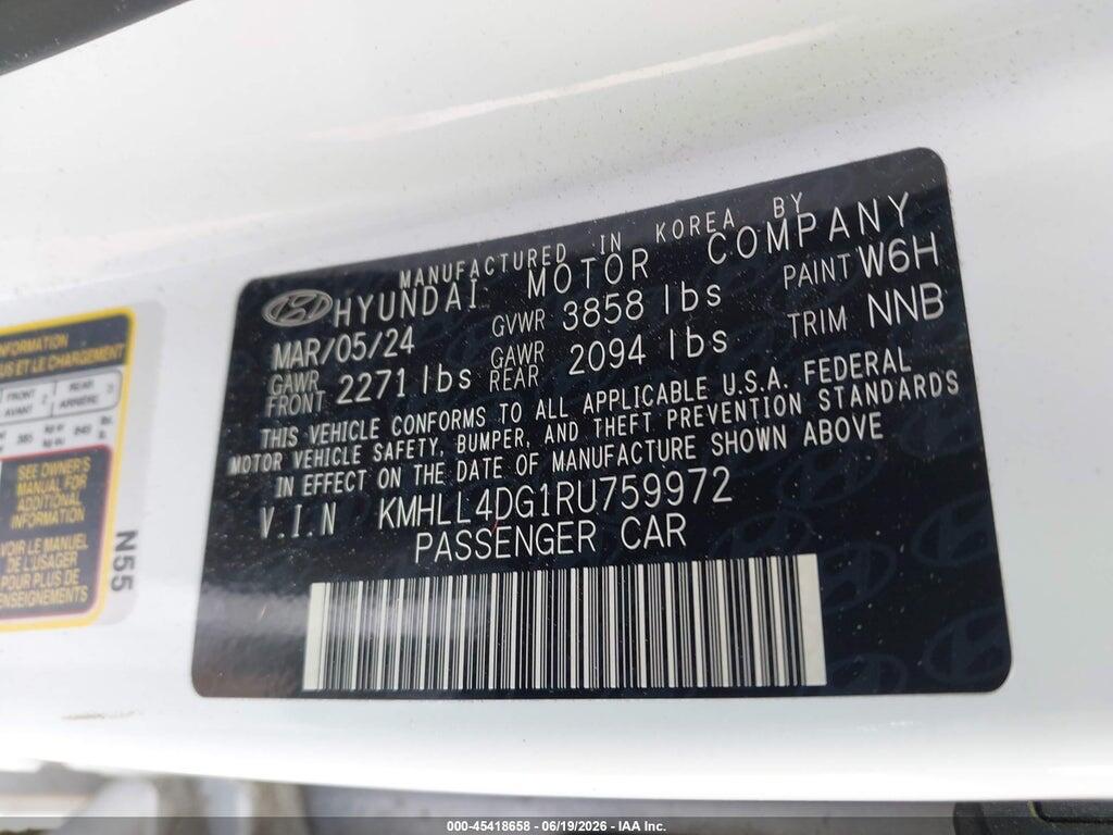 KMHLL4DG1RU759972 2024 HYUNDAI ELANTRA photo no. 9
