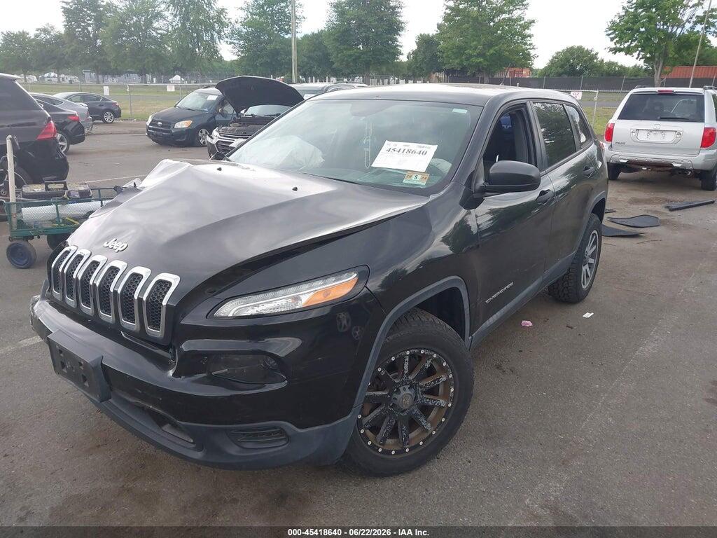 1C4PJMABXFW546782 2015 JEEP CHEROKEE photo no. 2