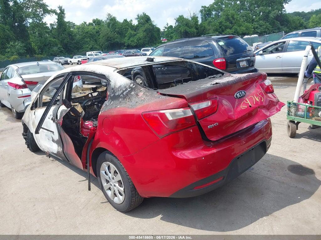 KNADM4A37D6229118 2013 KIA RIO photo no. 3