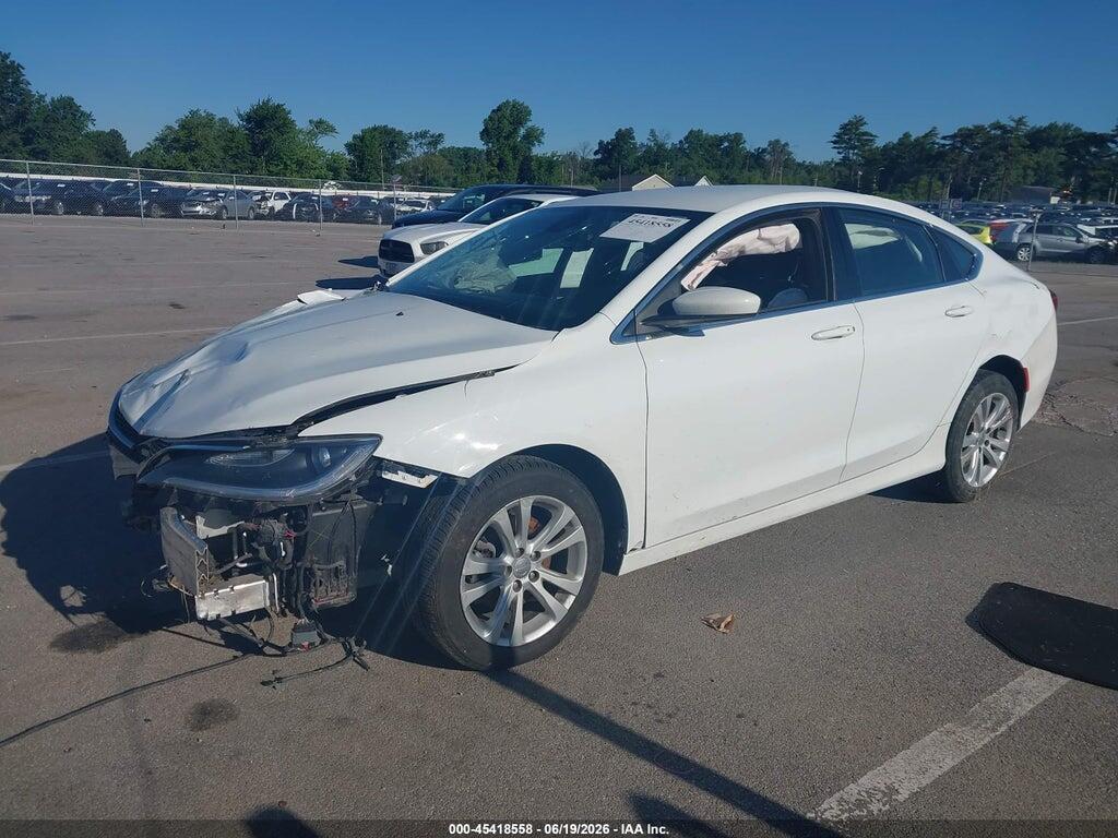 1C3CCCAB7FN585908 2015 CHRYSLER 200 photo no. 2