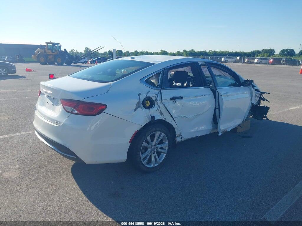 1C3CCCAB7FN585908 2015 CHRYSLER 200 photo no. 4