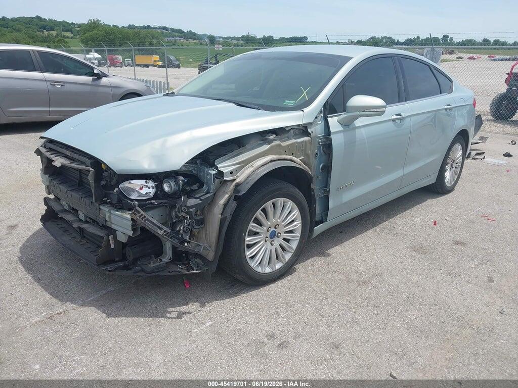3FA6P0LU0DR357291 2013 FORD FUSION HYBRID photo no. 2