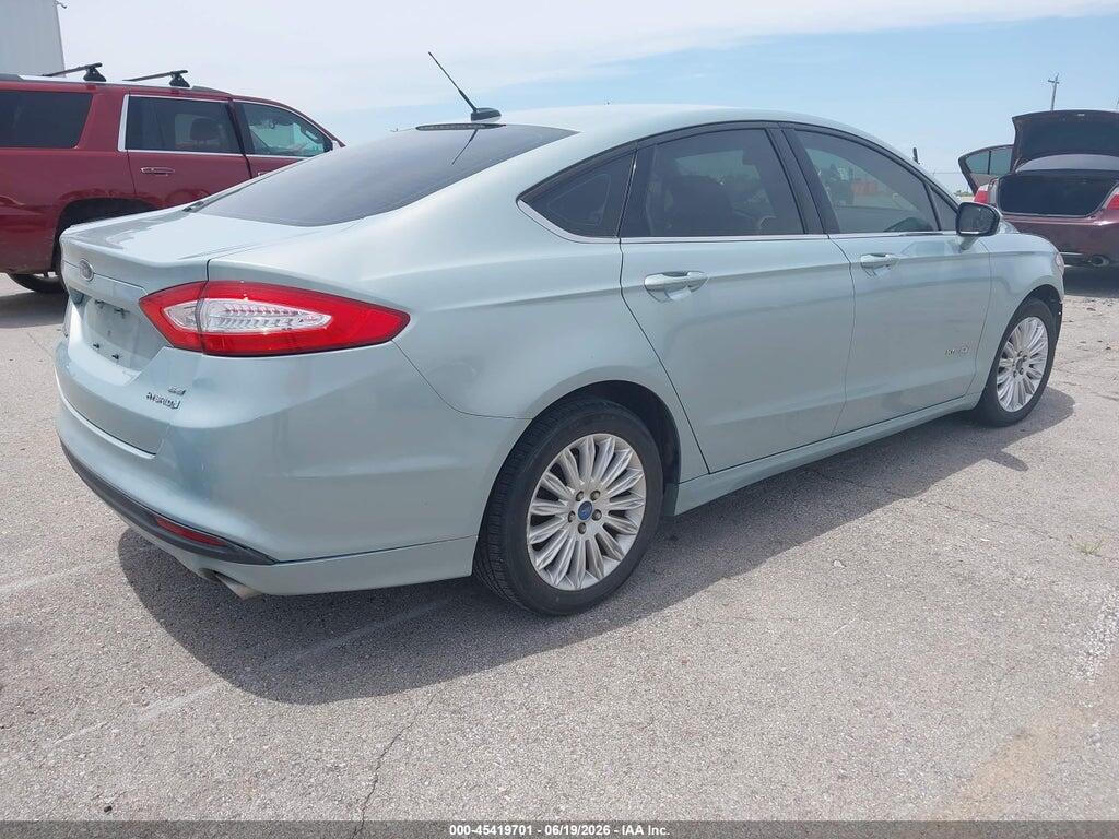 3FA6P0LU0DR357291 2013 FORD FUSION HYBRID photo no. 4