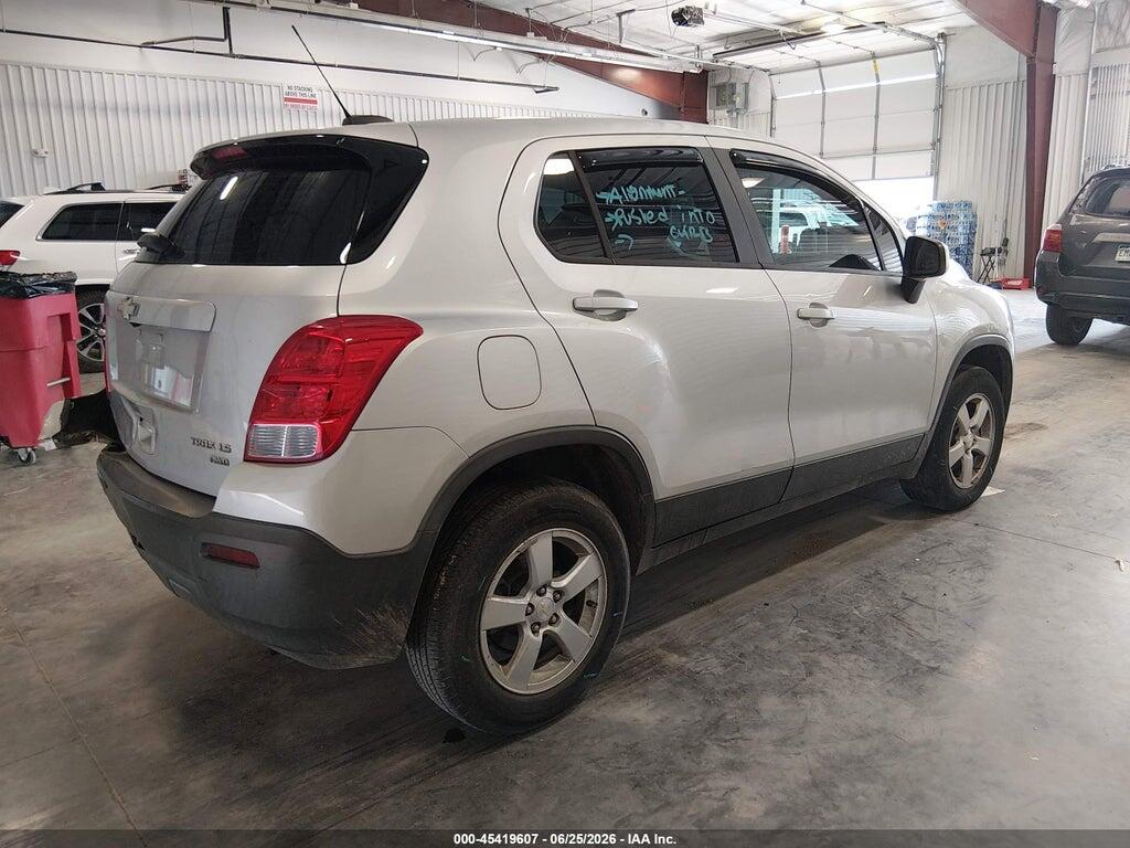 3GNCJNSB1GL263141 2016 CHEVROLET TRAX photo no. 4