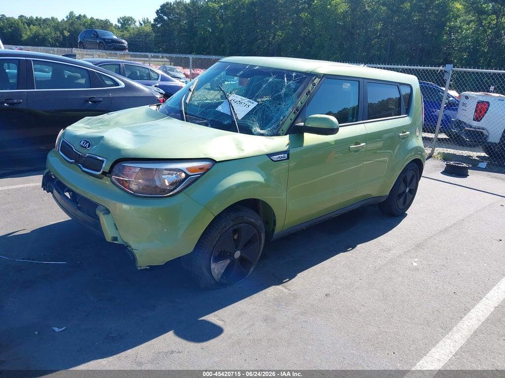 KNDJN2A20G7876487 2016 KIA SOUL photo no. 2