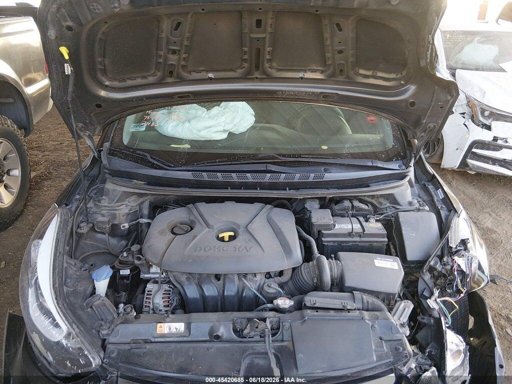 KMHDH4AE3EU172482 2014 HYUNDAI ELANTRA photo no. 10