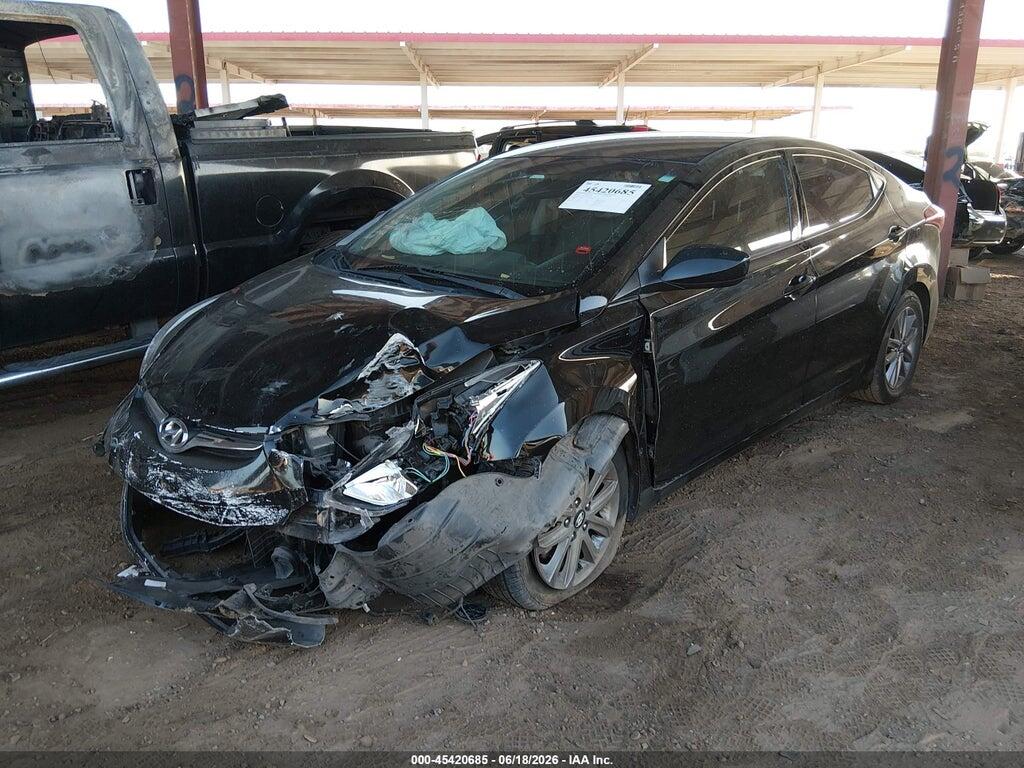 KMHDH4AE3EU172482 2014 HYUNDAI ELANTRA photo no. 11