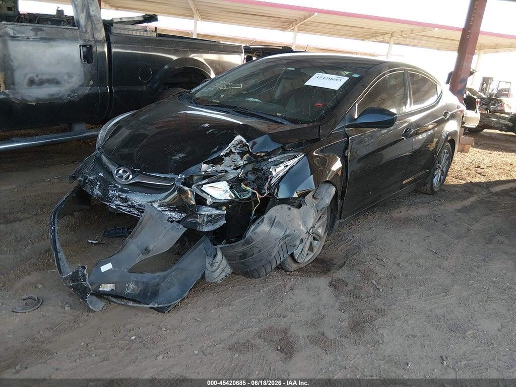 KMHDH4AE3EU172482 2014 HYUNDAI ELANTRA photo no. 2