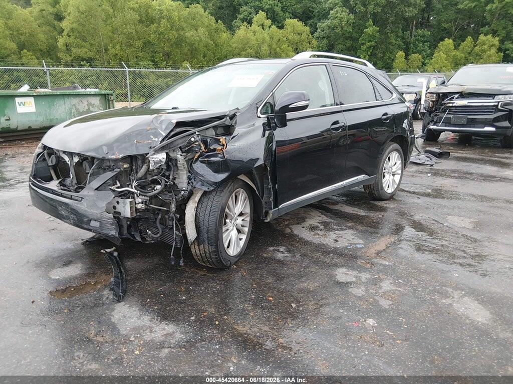 JTJBC1BA2B2419404 2011 LEXUS RX 450H photo no. 2
