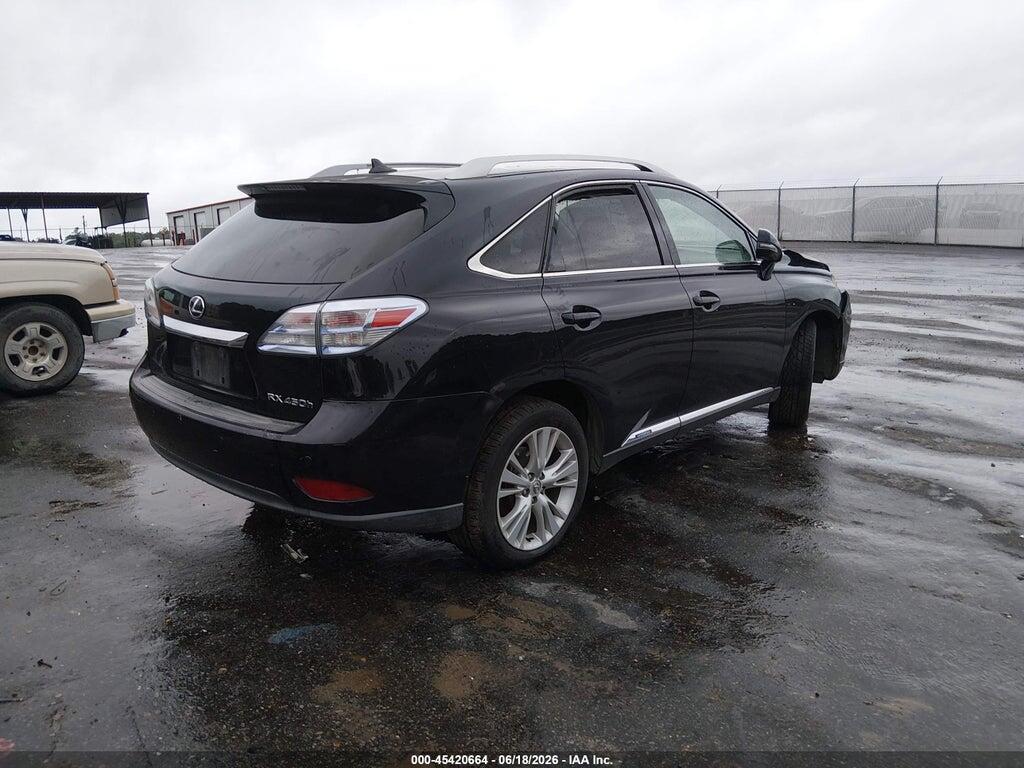 JTJBC1BA2B2419404 2011 LEXUS RX 450H photo no. 4